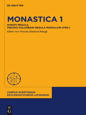cover image of Monastica 1